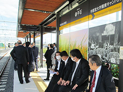 ライトライン(平石駅)